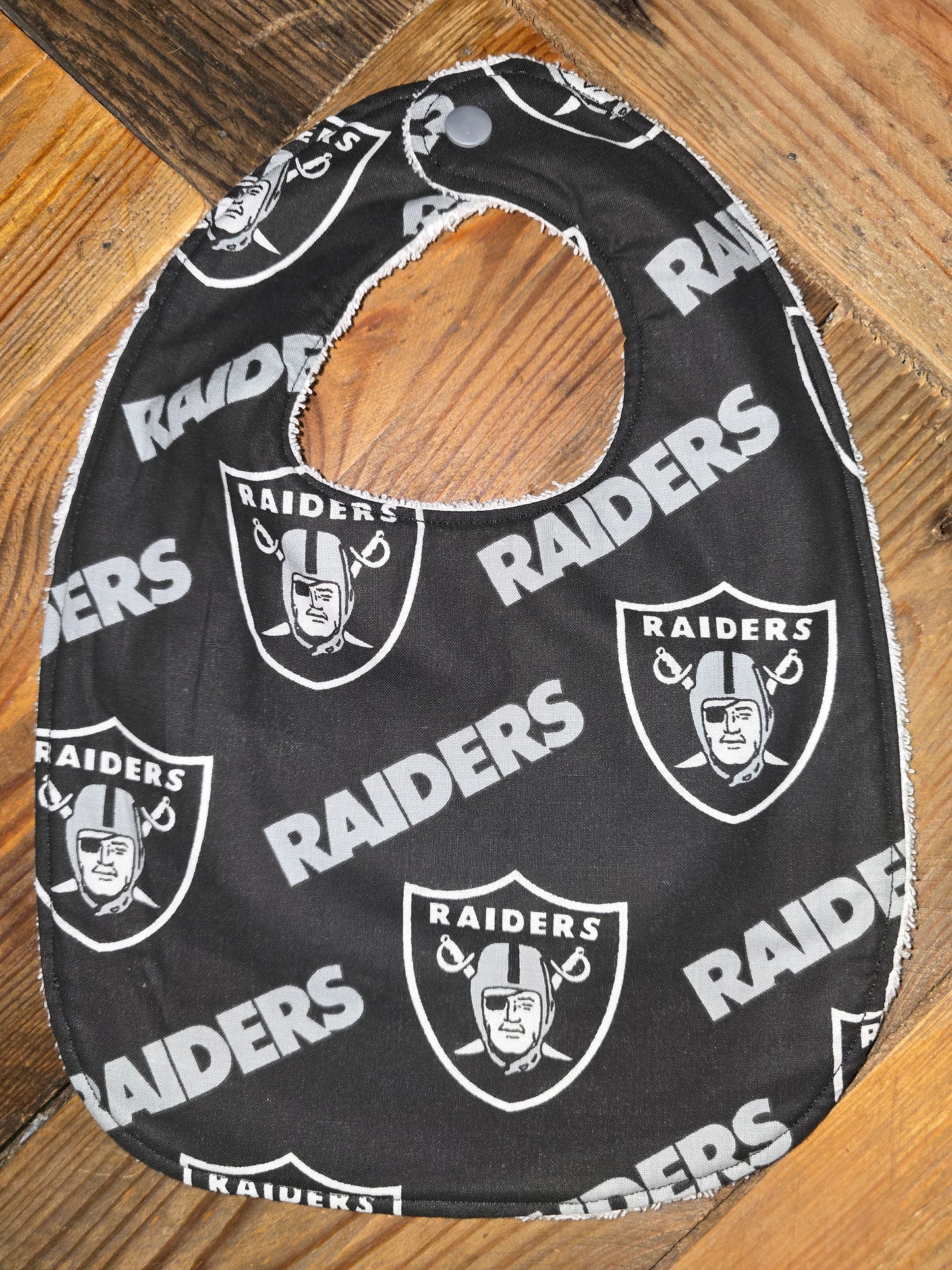 Raiders Baby Bib
