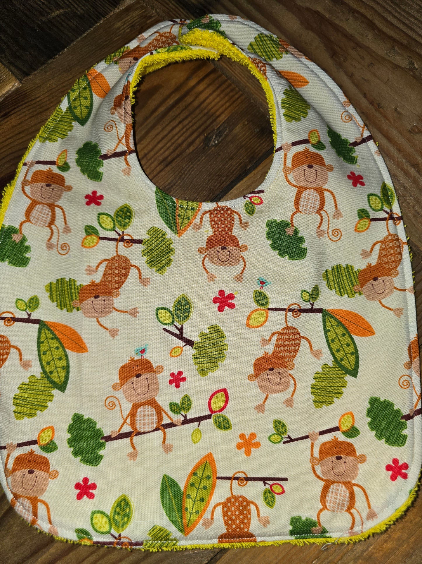 Lil Monkey Baby Bib