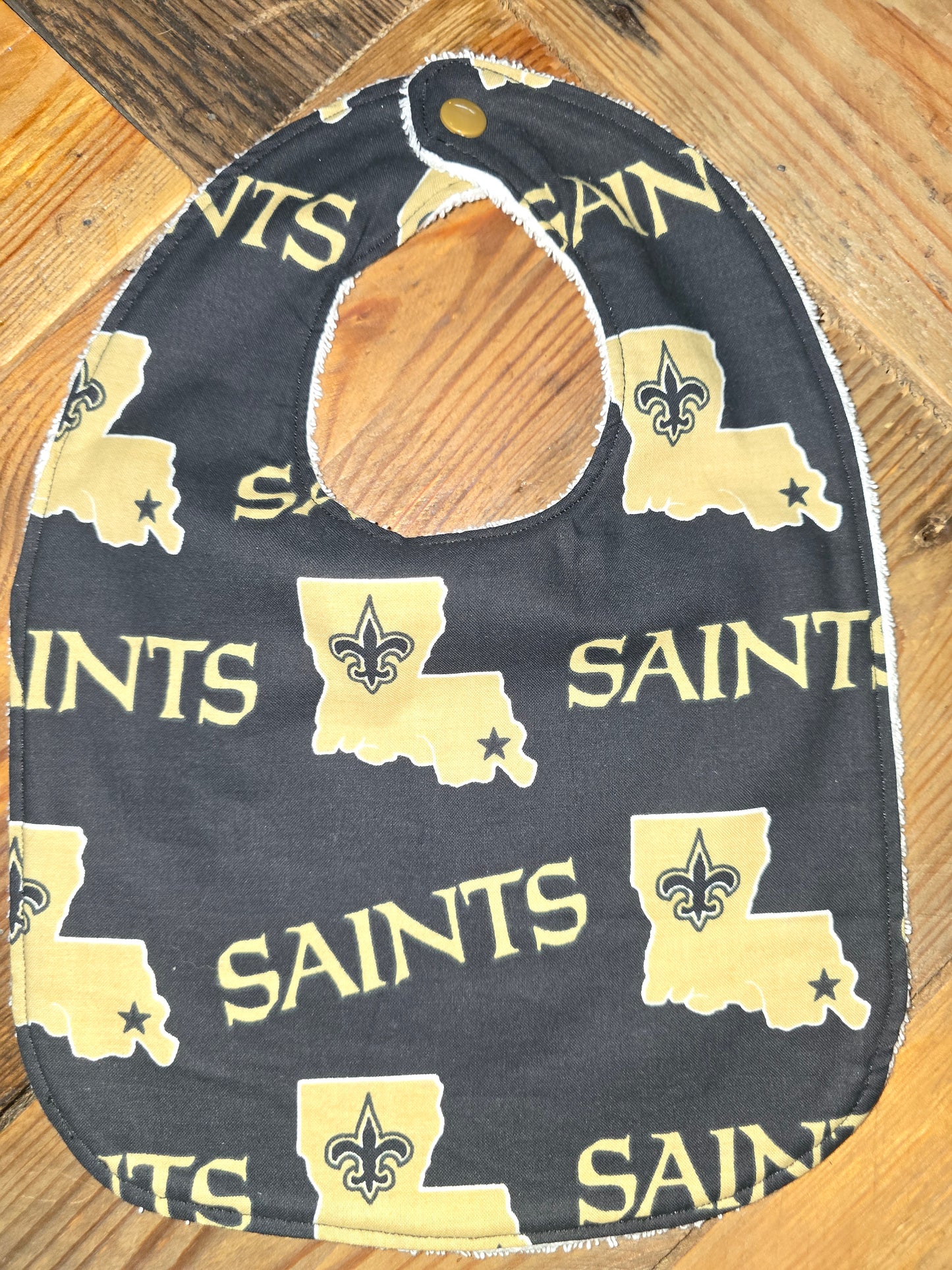 Saints Baby Bib