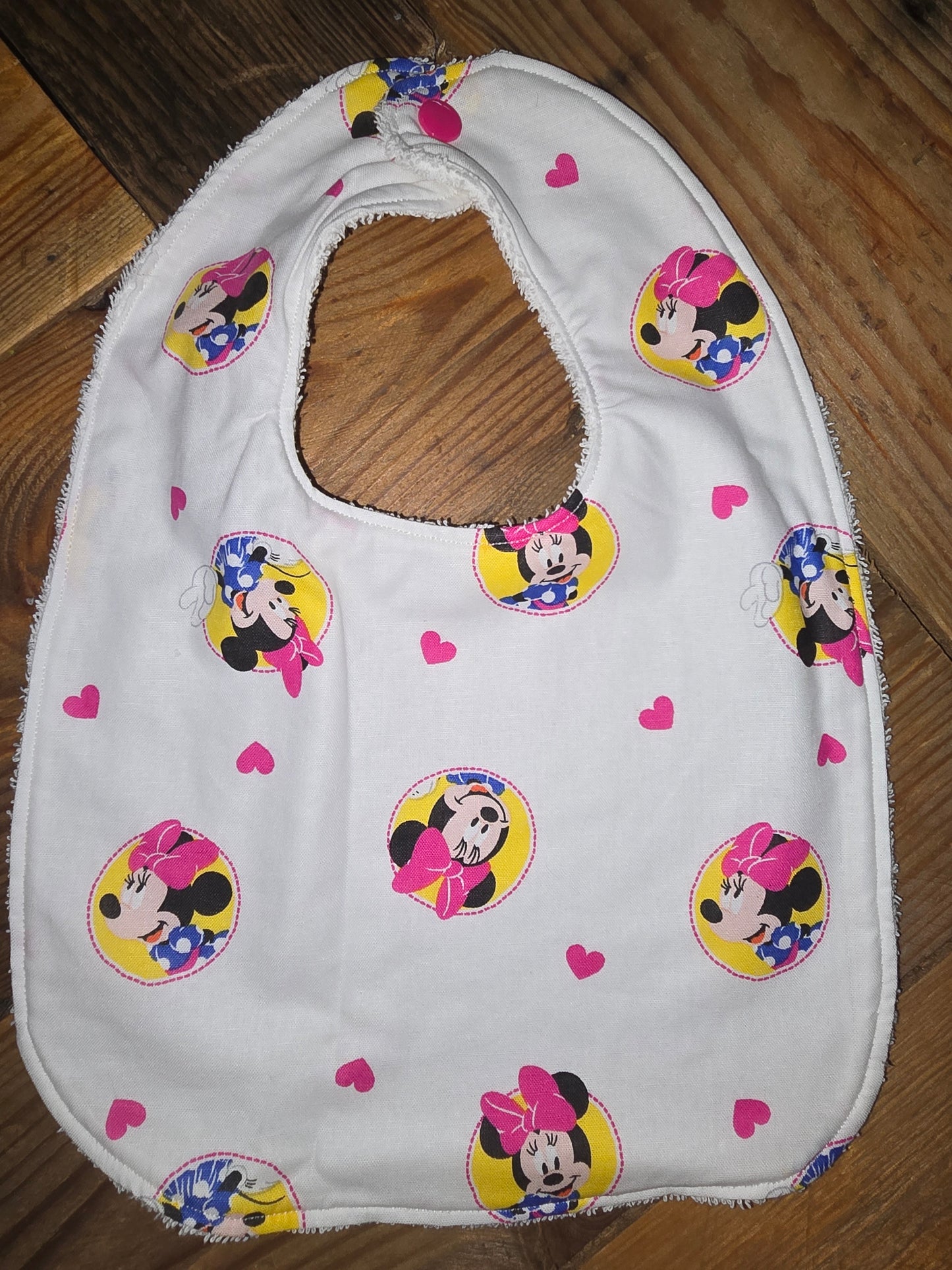 Minnie Mouse Baby Bib