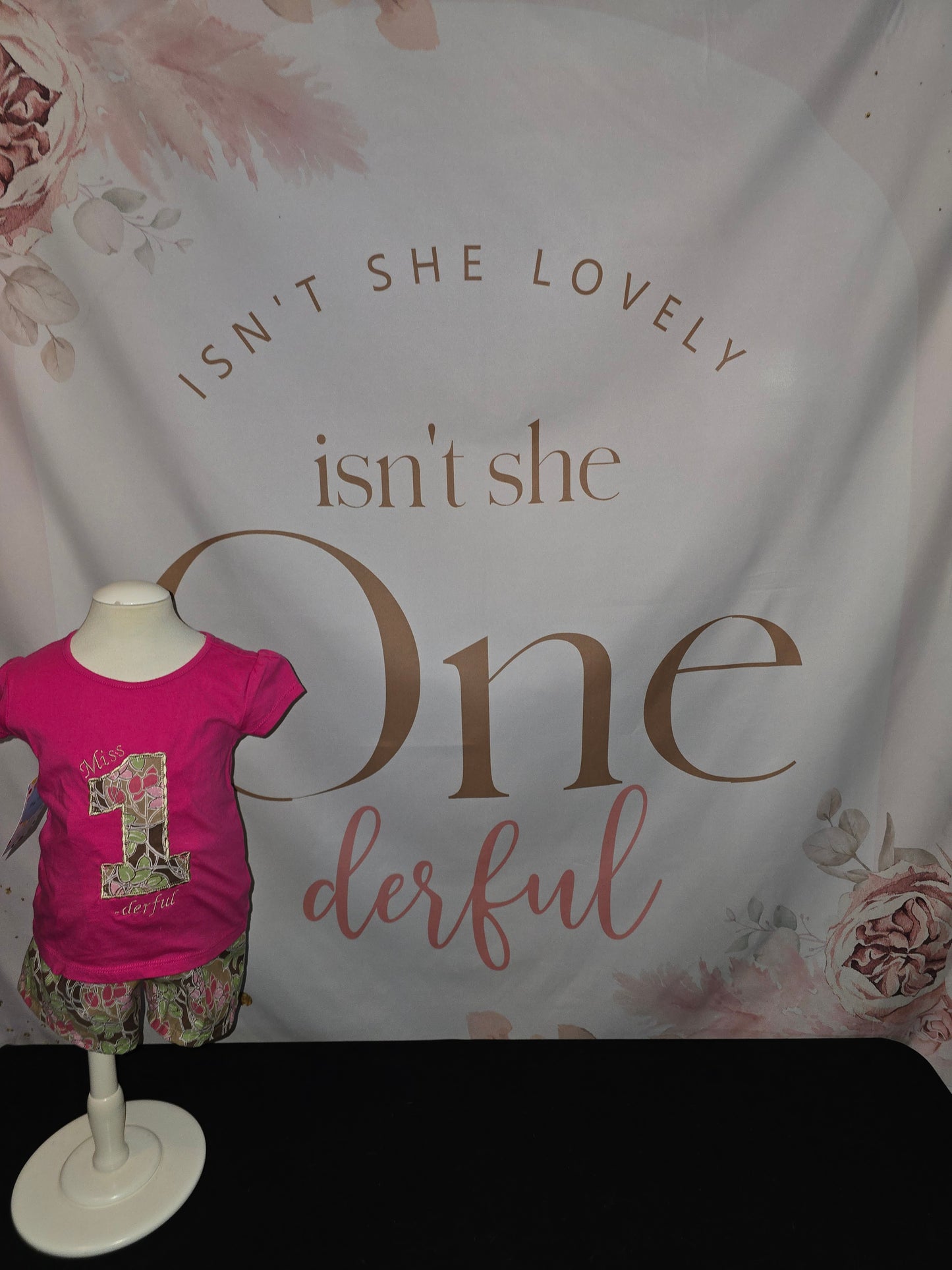 Isn't She Lovely Isn't she One derful Birthday Banner