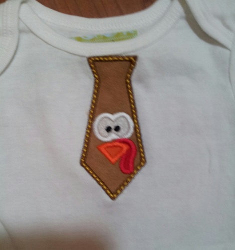 turkey tie shirt my first Thanksgiving fall shirt