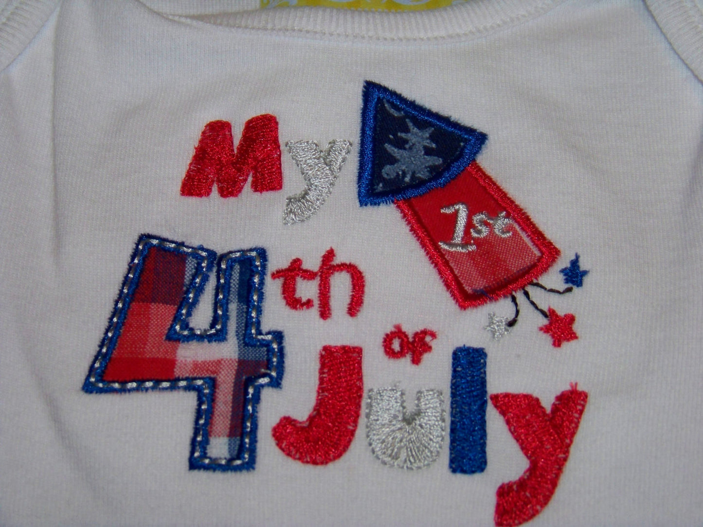 My First 4th of July Shirt and Short Set Size 12 Months