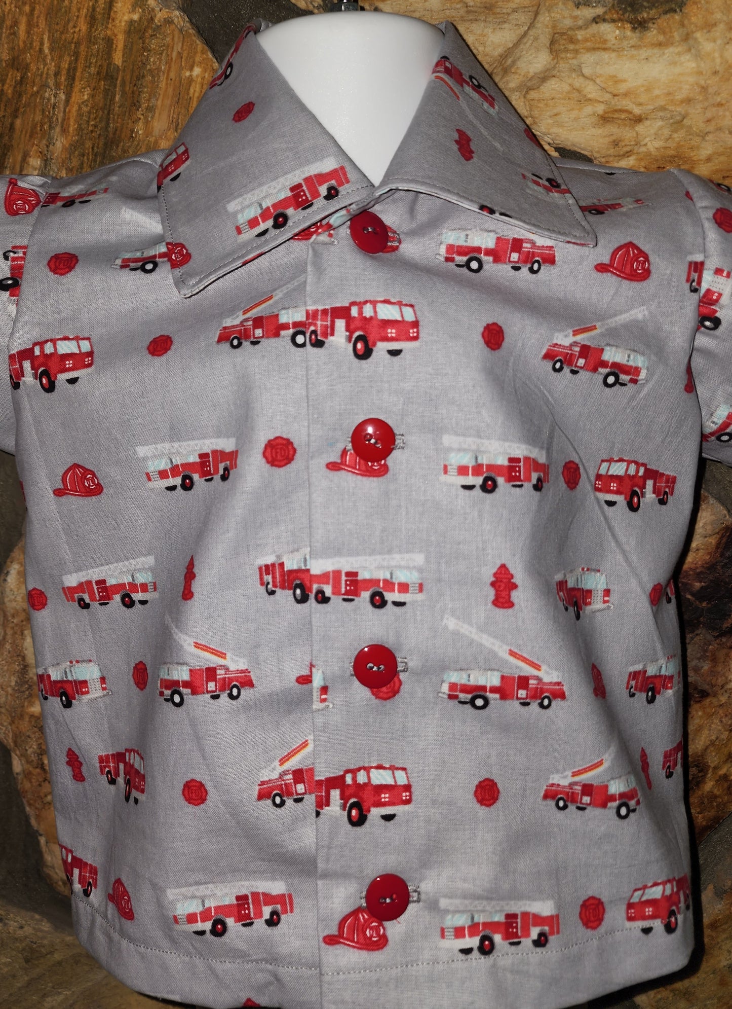 Firetruck Size 12m Shirt