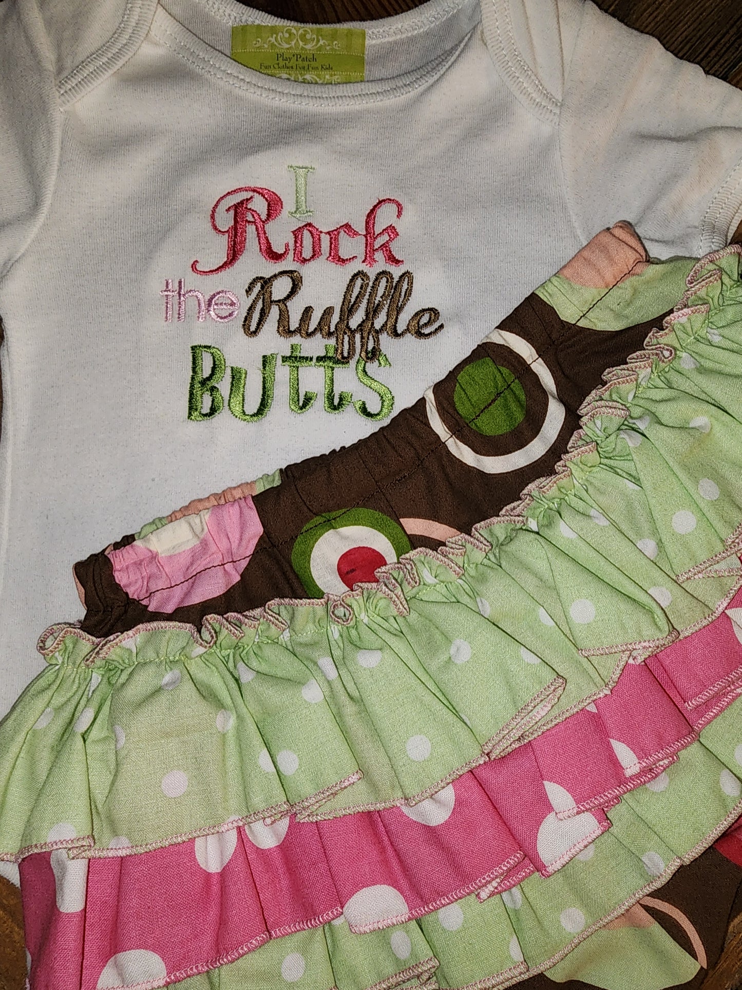 Rock the Ruffles Size 12m Two Piece Set