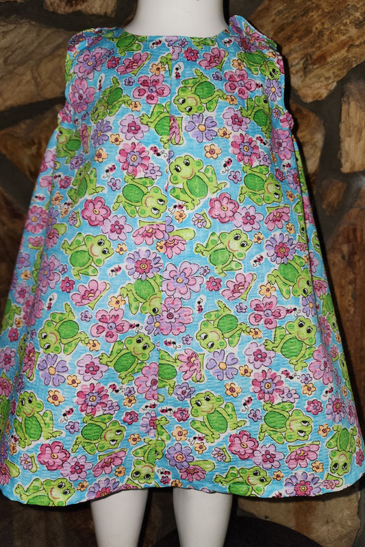 Frogs and Flowers Size 12/18m