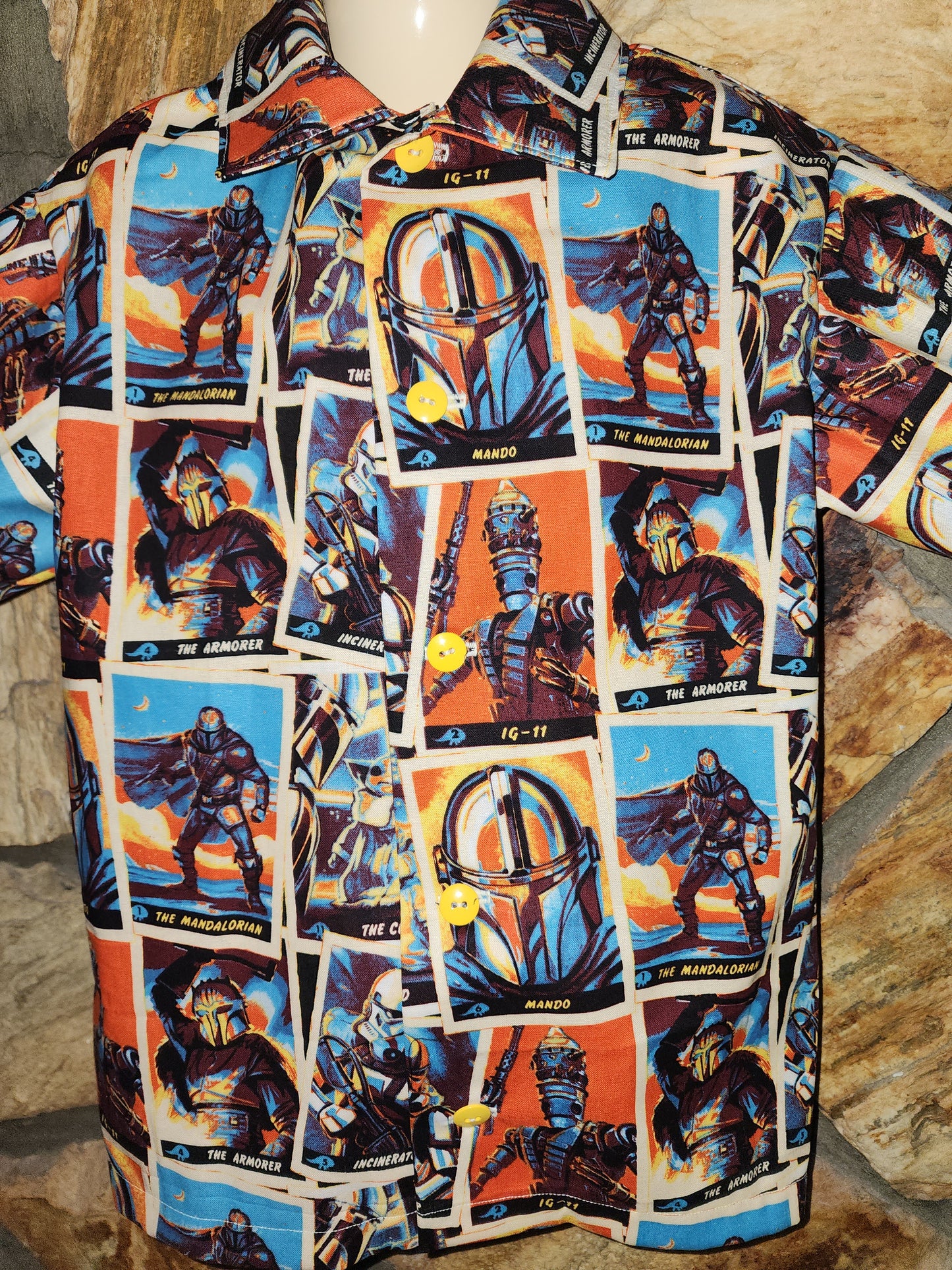 Mandalorian Mando Size 7 Shirt