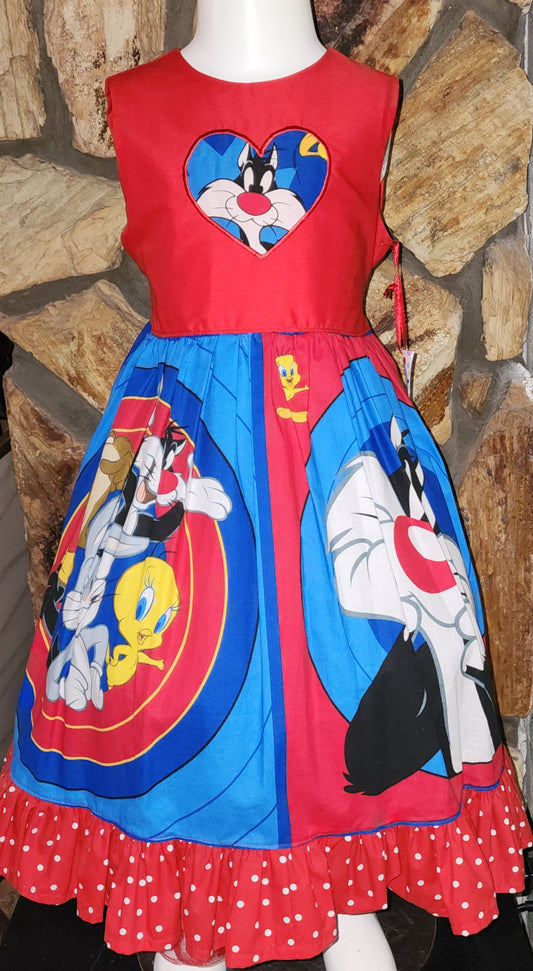 Looney Tunes Size 5/6 Dress