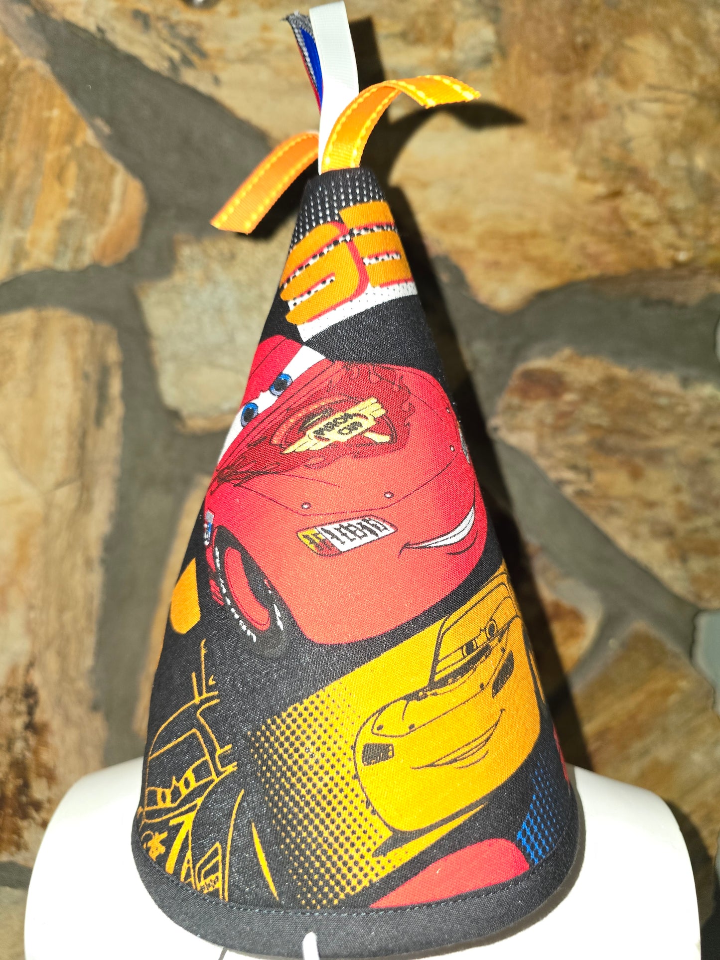 Lightning McQueen Birthday Hat Cars Banner Balloons and Supplies