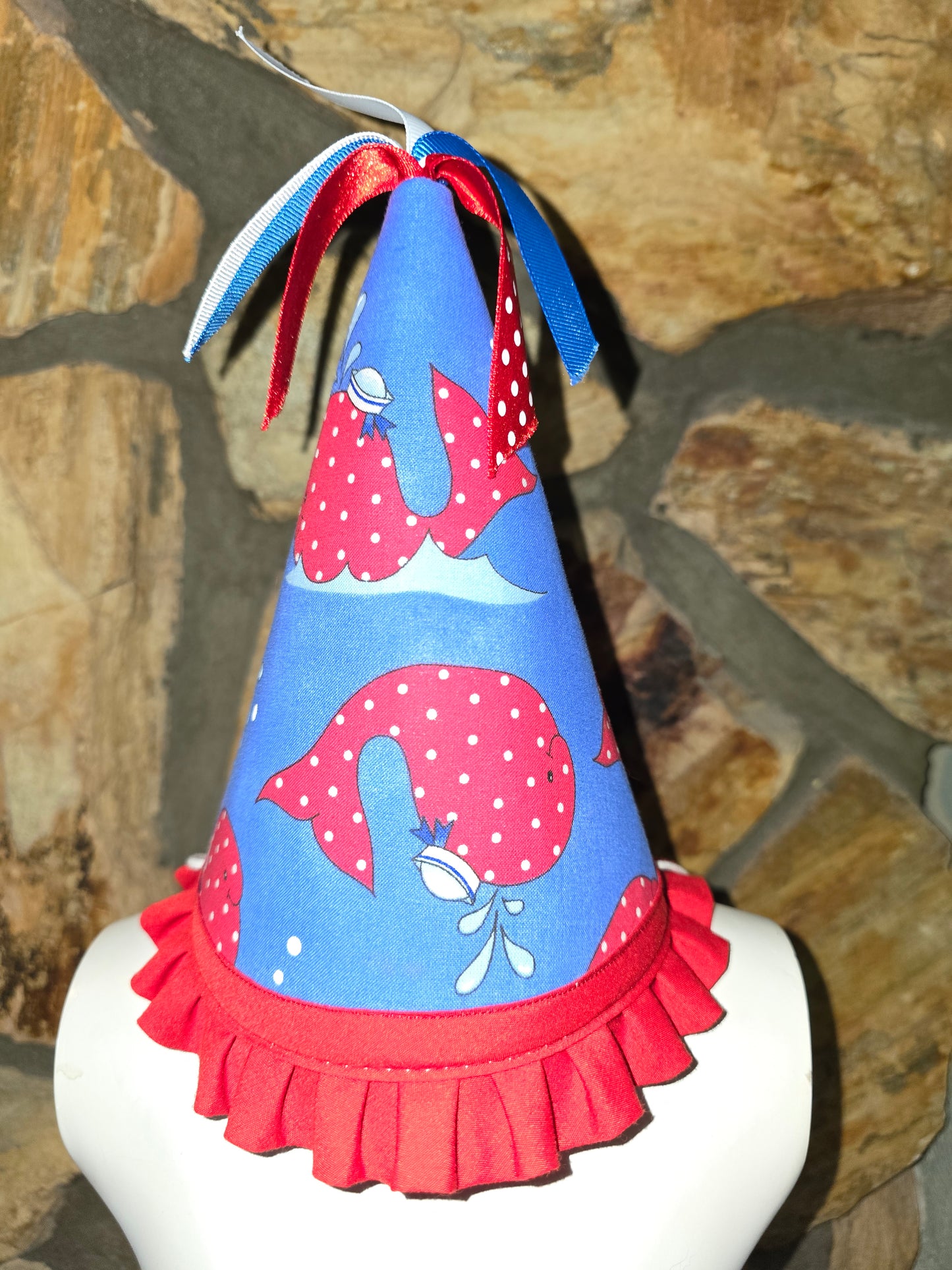 Whale Themed Birthday Party Hat