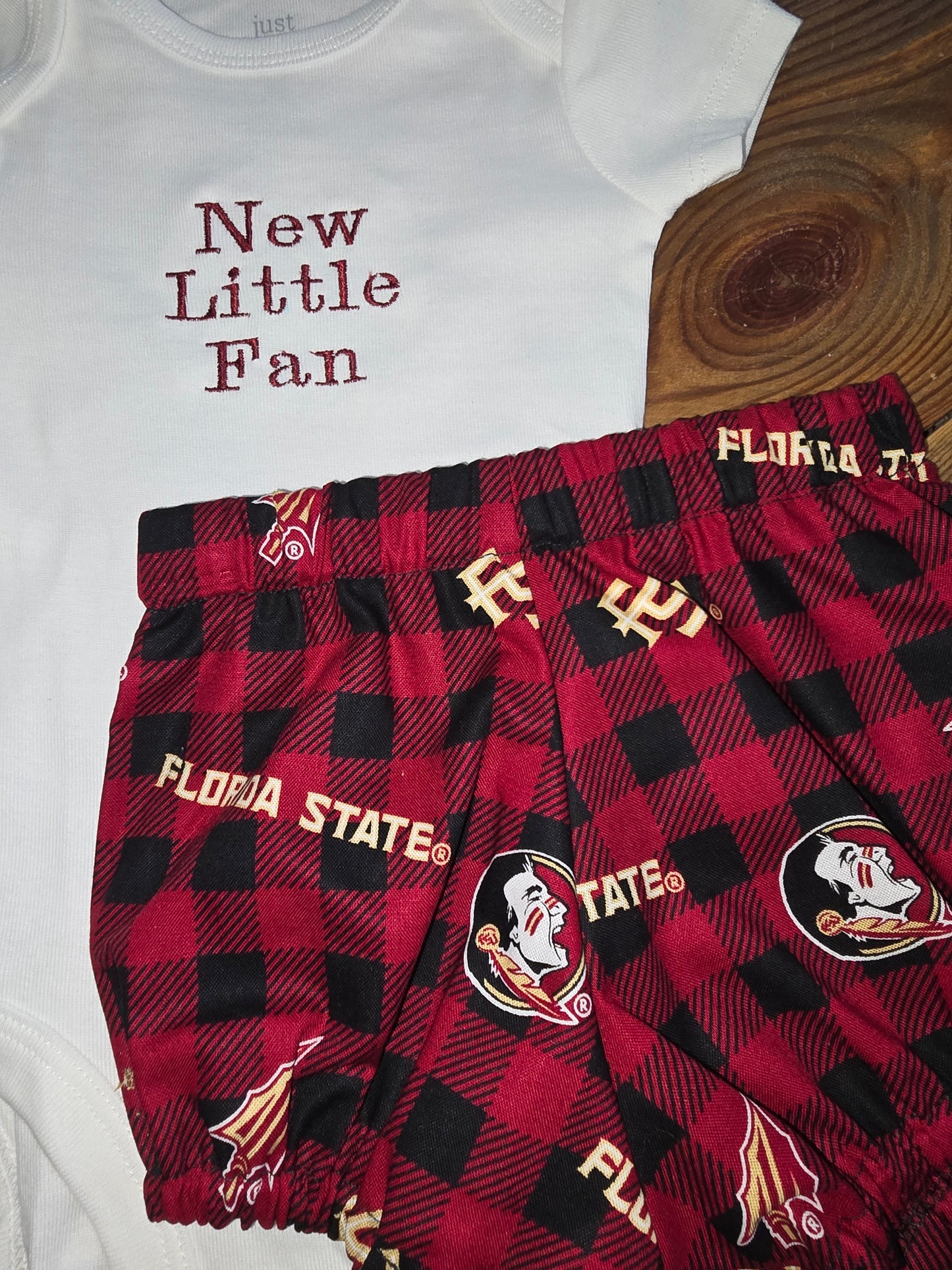 FSU Two Piece Short Set