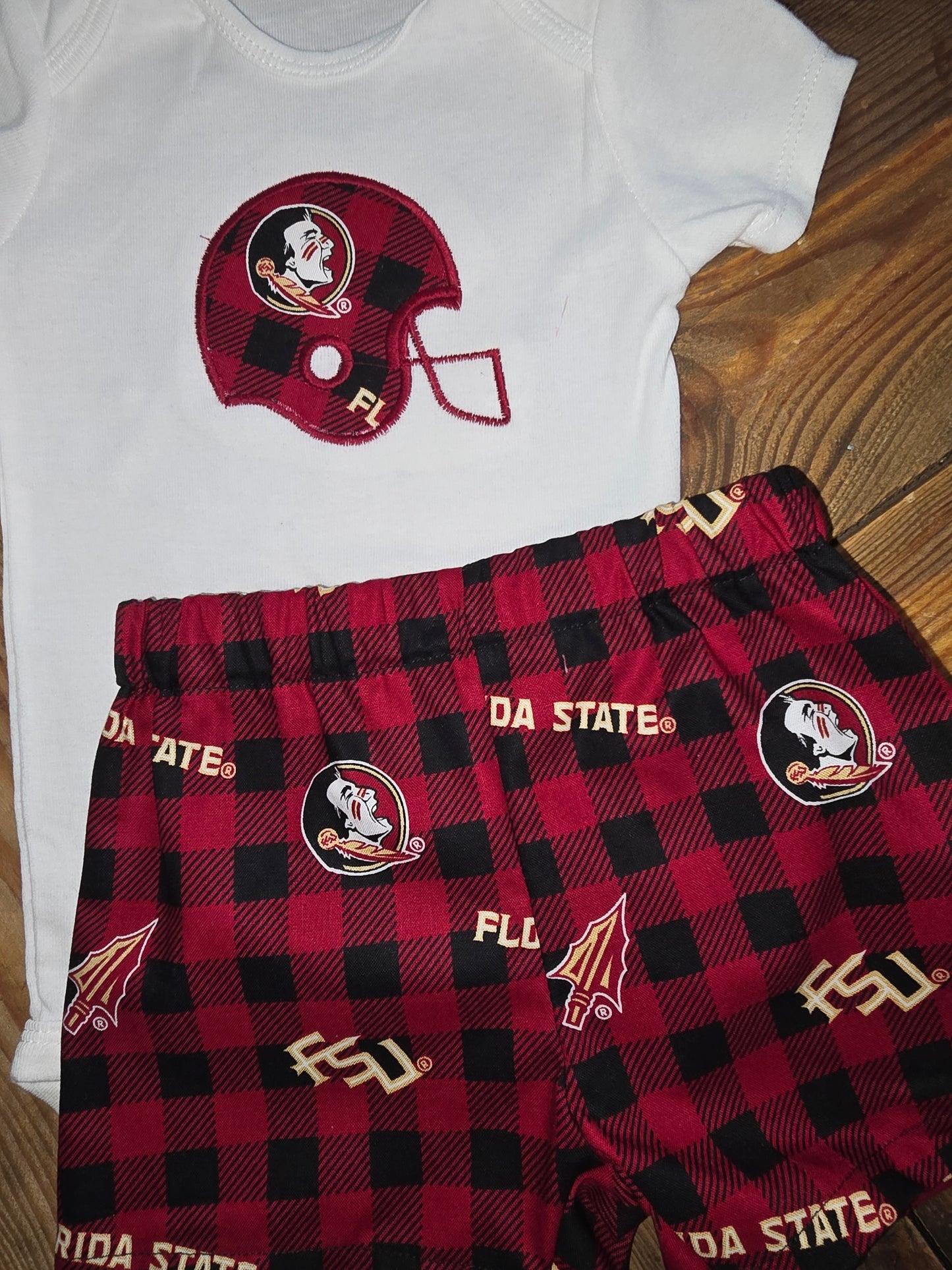 FSU Two Piece Short Set