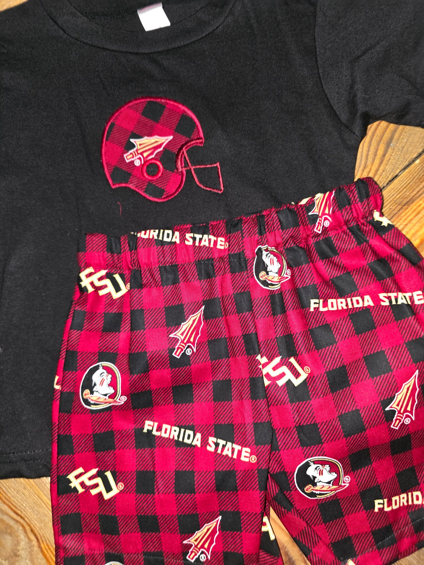 FSU Two Piece Short Set