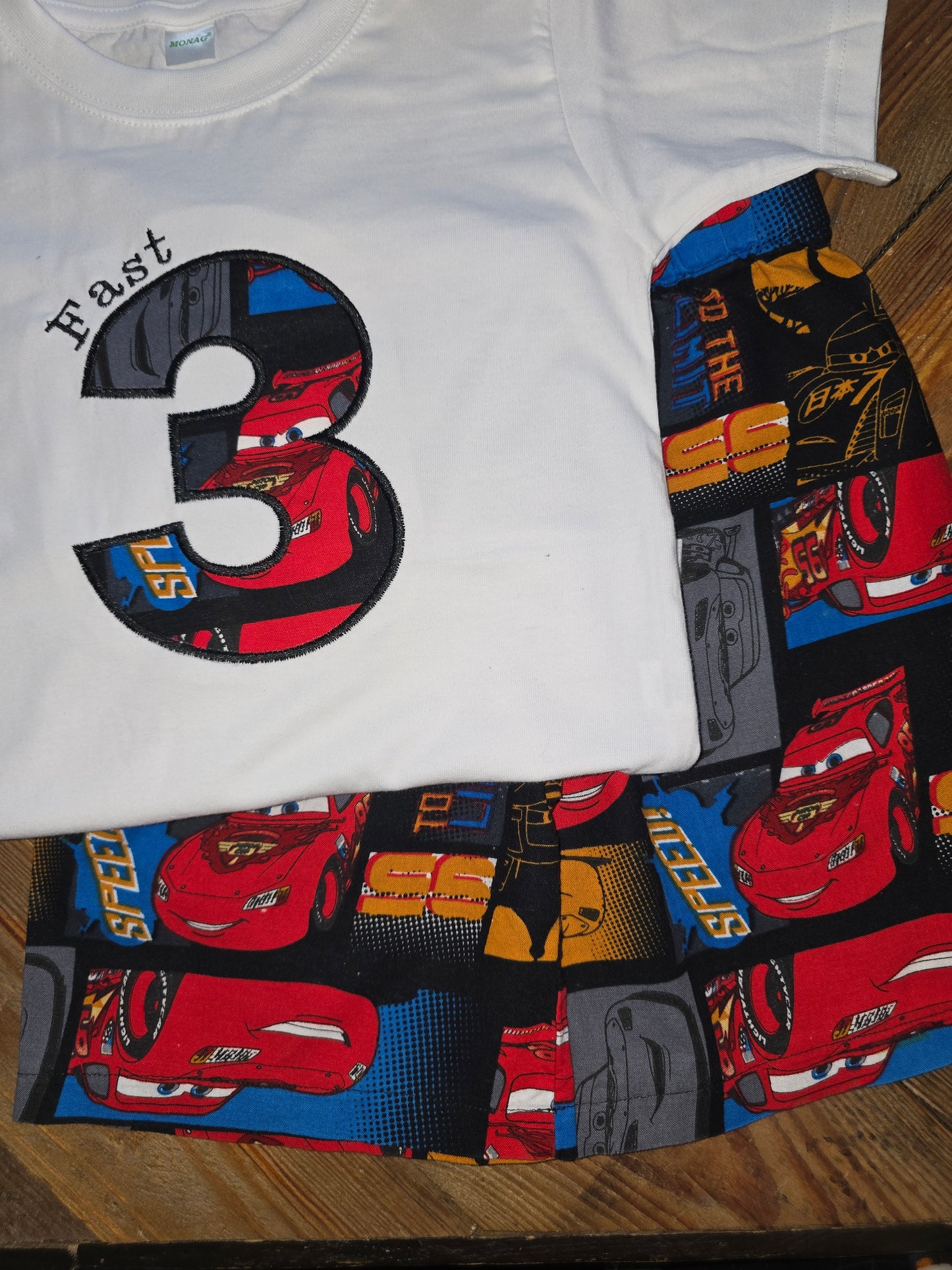 Lightning McQueen Birthday Shirt