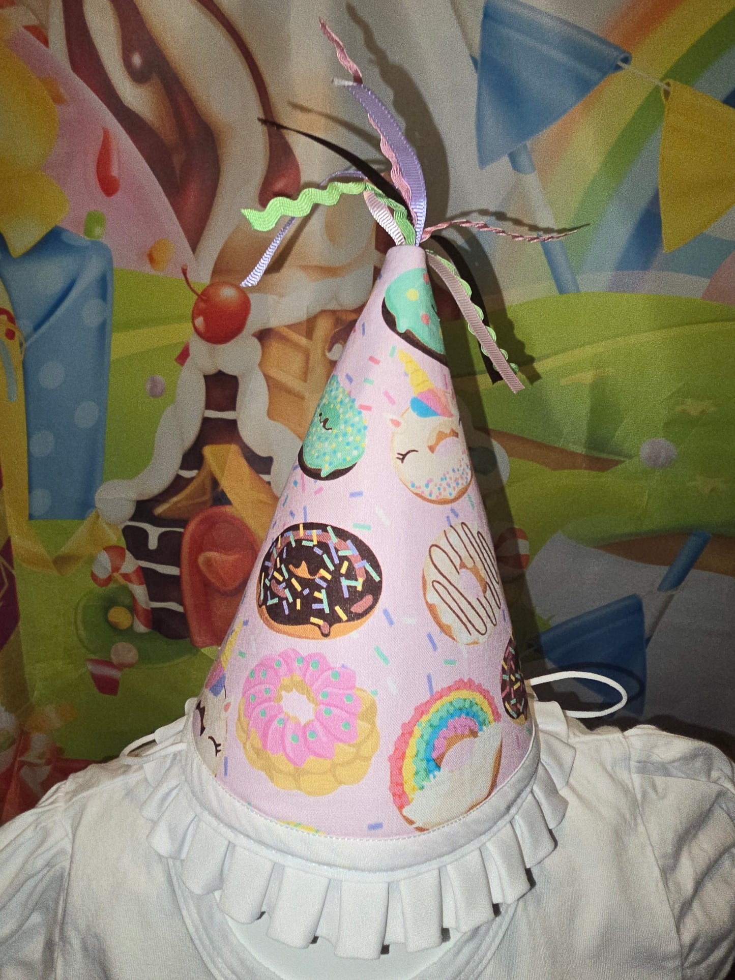 Donut Themed Sweet Birthday Party Hat