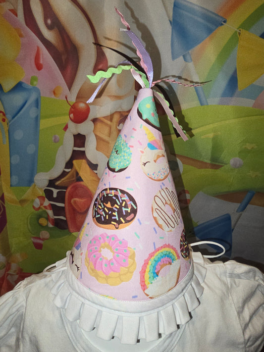 Donut Themed Sweet Birthday Party Hat