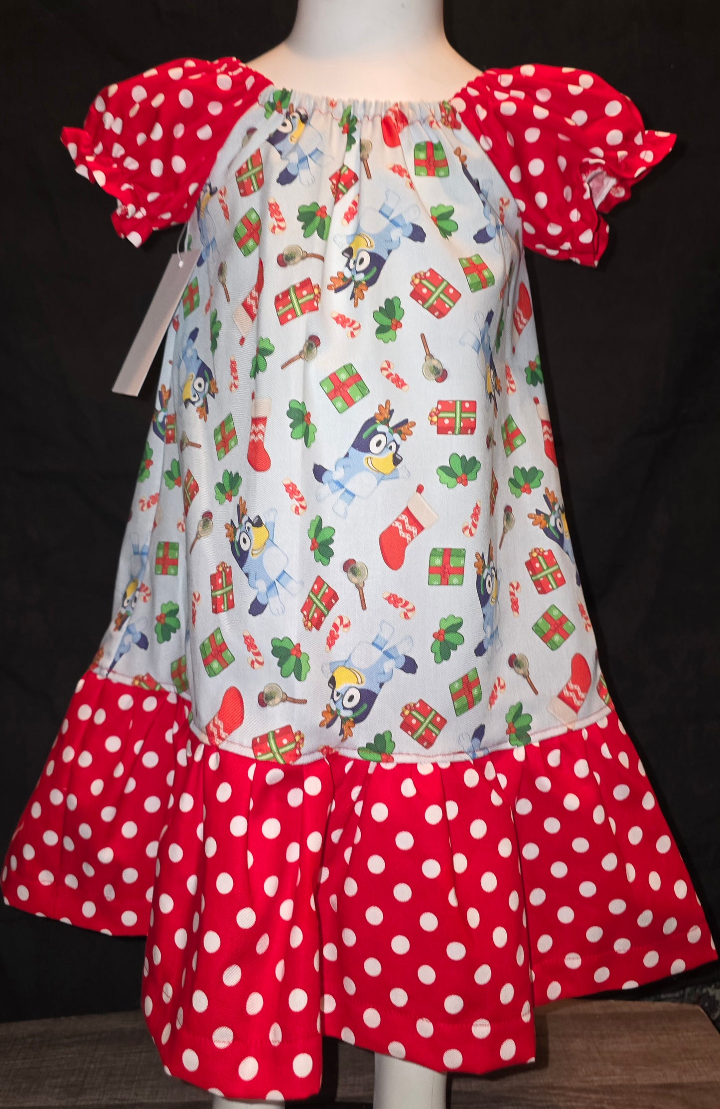 Bluey Christmas Dress