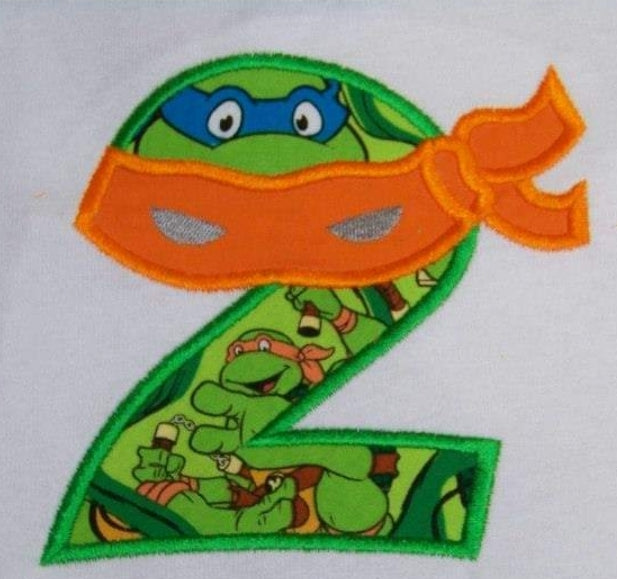 Ninja Turtle Birthday Shirt