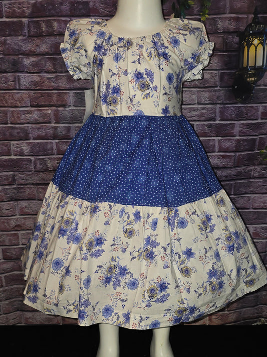 Country Flower Size 6 Dress