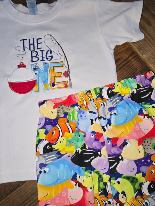The Big One First Birthday Two Piece  Outfit