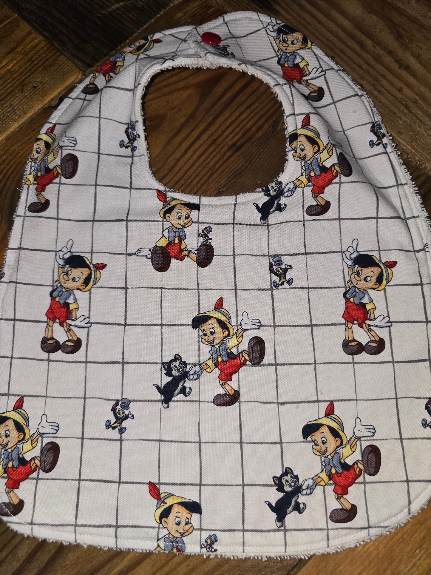 Pinocchio Baby Bib