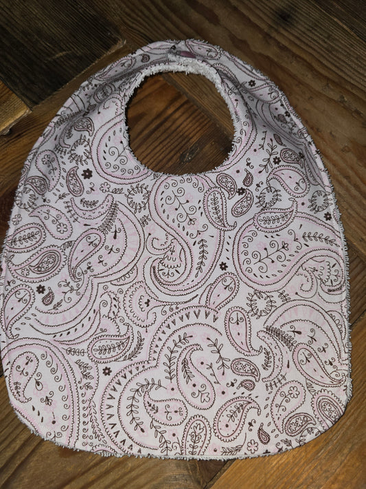Bandana Print Baby Bib