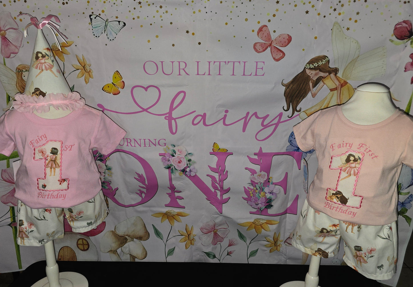 Fairy First Birthday Two Piece Set