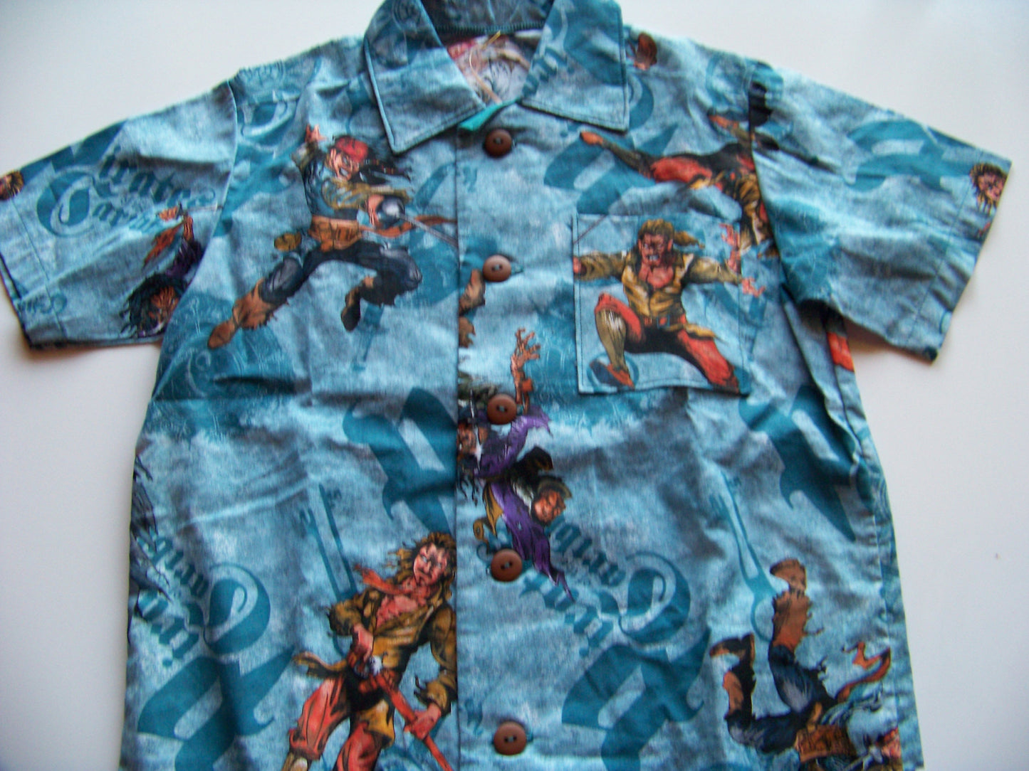 Pirate of the Caribbean Size 7 Shirt