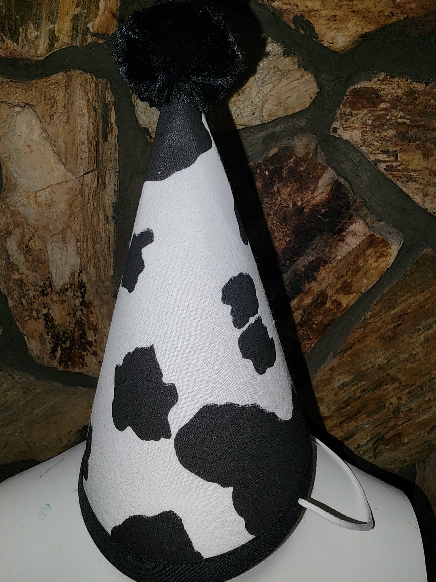 Cow Spot Birthday Hat