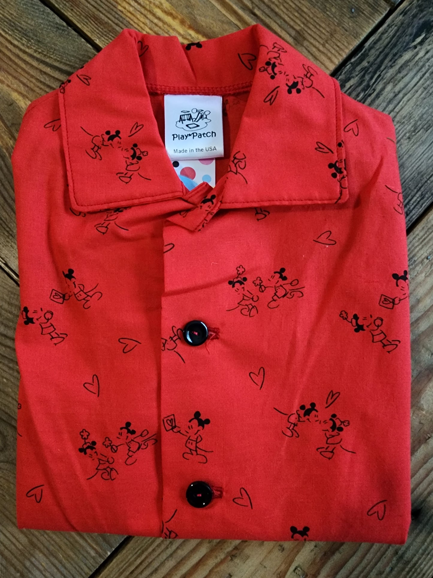 Mickey and Minnie Size 4 Shirt