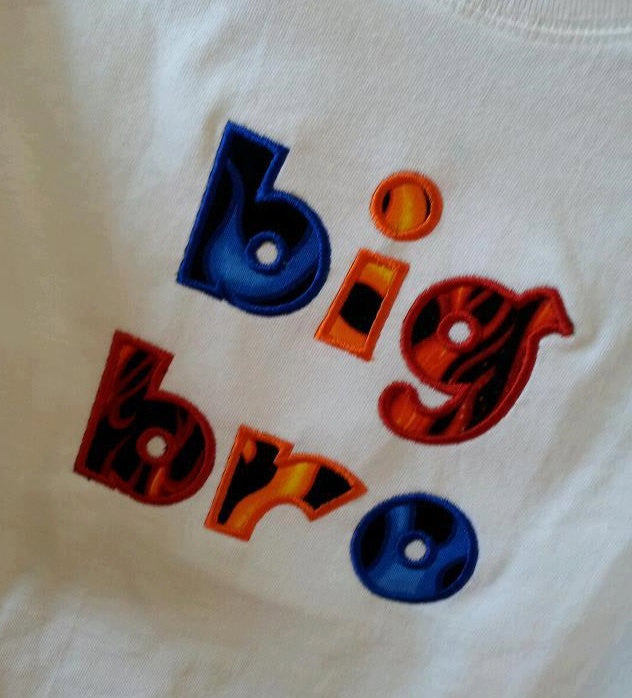 custom boutique big sis lil sis big bro lil bro flame shirt fire