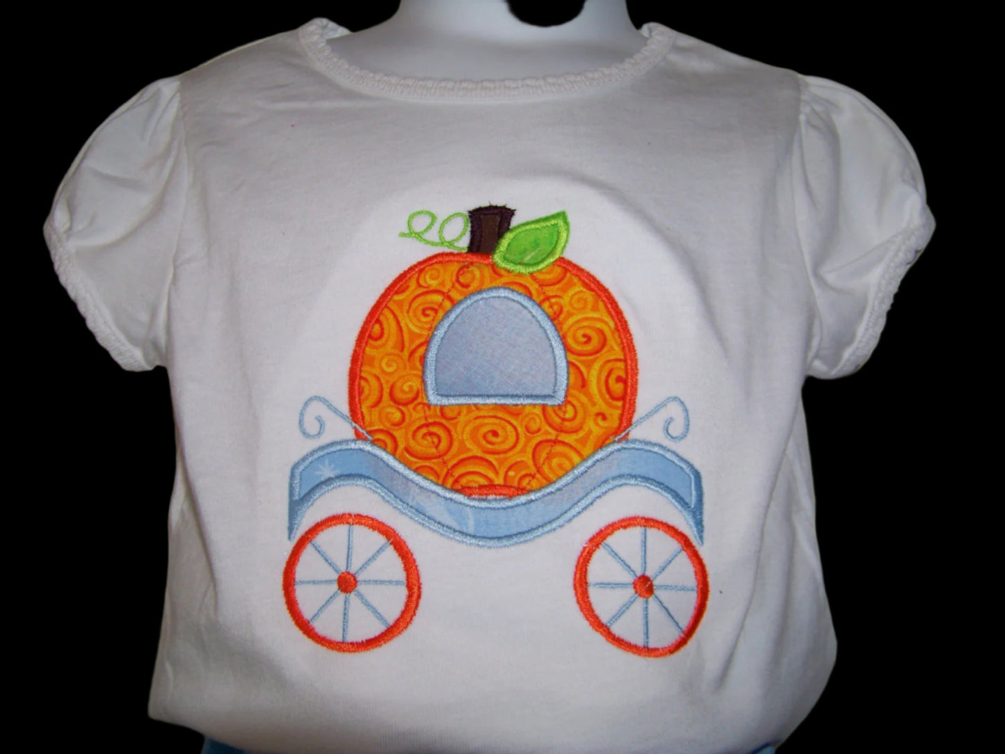 Cinderella's pumpkin carriage shirt and ruffle shorts set cinderella personalized pumpkin set outfit