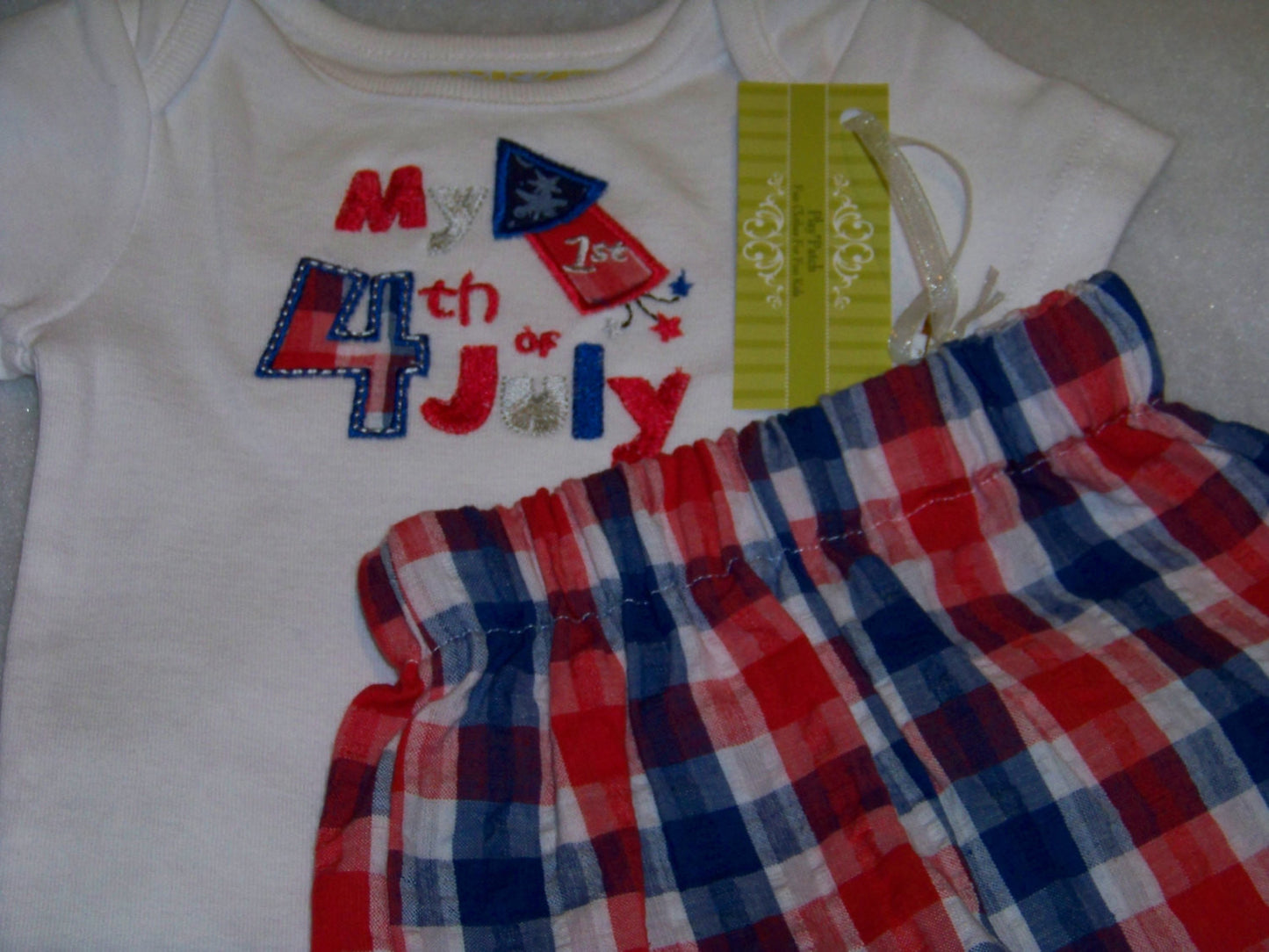 My First 4th of July Shirt  and Short Set Size 12 Months